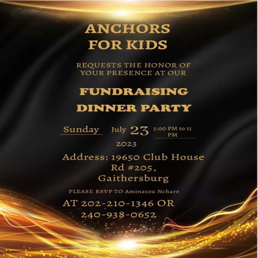 FUNDRAISING DINNER PARTY